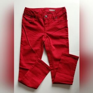 Ralph Lauren Bowery Skinny Children Size 7 Red Colour Jeans